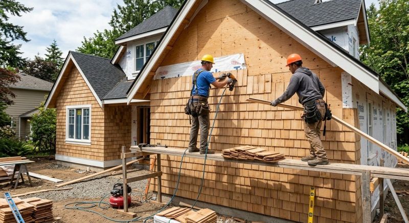 Shake Siding Installation in Boston, MA