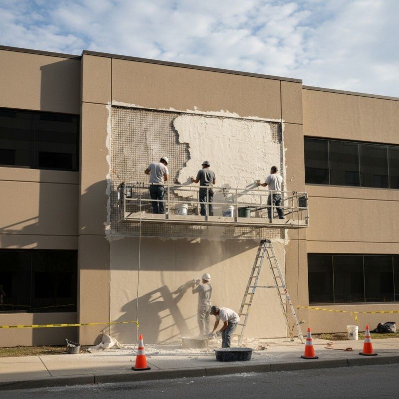 Synthetic Stucco Repair