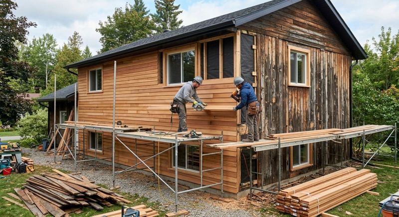 Barn Wood Siding Installation in Norwalk, CT