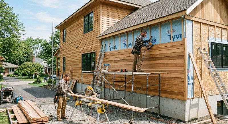Rustic Siding Installation in Boston, MA